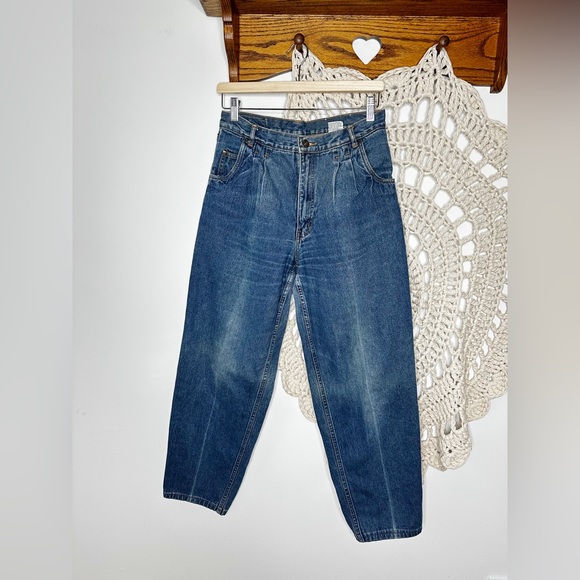 Vintage Denim - Vintage New York Jean Co Blue Women's Straight Leg Jeans Size 6/28